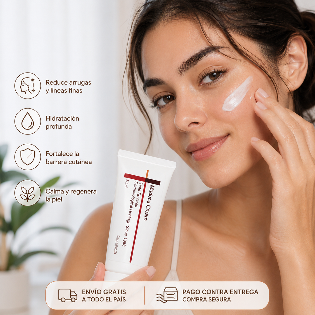 Madeca Cream: Reafirma y reduce arrugas